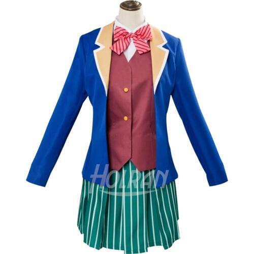 Happy Sugar Life Cosplay Satou Matsuzaka Cosplay Costume Anime Cosplay Costume School Uniform Outfit Custom Made