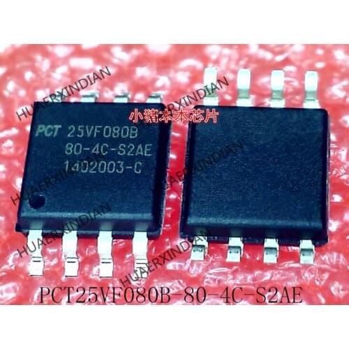New Original PCT25VF080B-80-4C-S2AE 25VF080B 80-4C-S2AE SOP-8