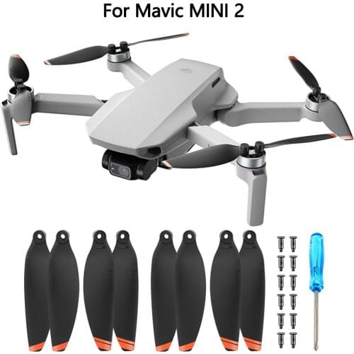 Propellers for DJI Mini 2/Mini SE Drone Replacement Wing Light Weight Props Blade Spare Parts for DJI Mavic Mini 2 Accessories