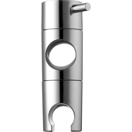 Hand Held Shower Head Holder for 19-25mm Slider Bar Height & Angle Adjustable Sprayer Holder Shower Rod Replacement