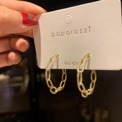 Drop Earrings for Women Fashionable Geometric Chain Earrings Simple Retro Luxury New Earrings Jewelry Accessories Wholesale