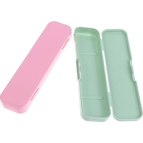 Nordic 3 Color Portable Cutlery Box Universal Portable Conjoined Side Opening Cutlery Box Tableware Storage Box Case