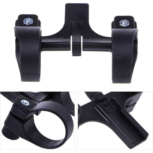 1PC Bicycle Headlight Mount Middle Handlebar Extender Front Light Holder MTB Cycling
