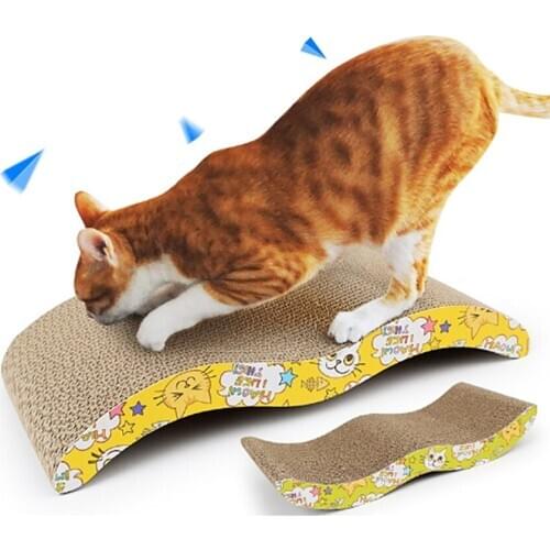 4cm Thick High Density High Quality Kitten Cat Paper Cardboard, Claws Care Corrugated Scratch, Bed Mat Board Scratcher Pad