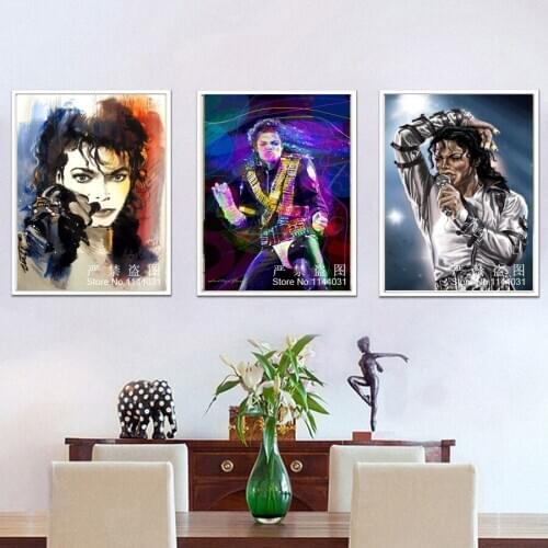 5D Diamond Embroidery Michael Jackson Diy Diamond Painting Full Diamond Mosaic Christmas Gift Diamond Picture Home Decor