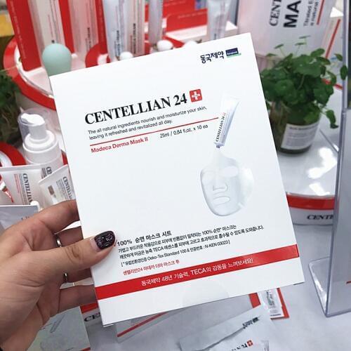 Centellian 24+ Madeca Derma Mask 2 10ea Anti-Aging Whitening Korean Cosmetic