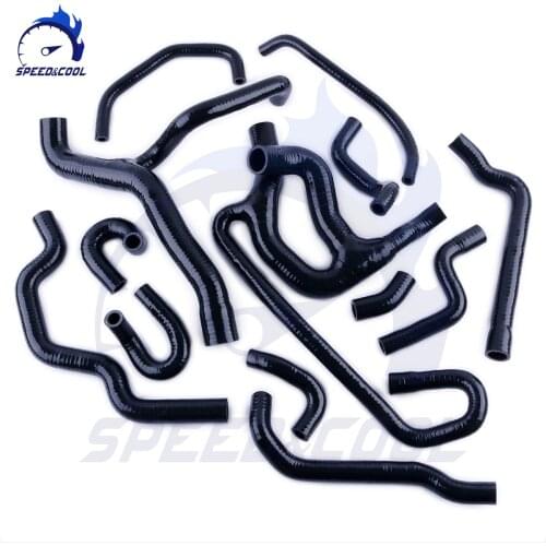 For Renault Clio WilliamS 19 16S 16V F7P 1.8L 88-97 Car Silicone Radiator Coolant Hose Tube Pipe Kit