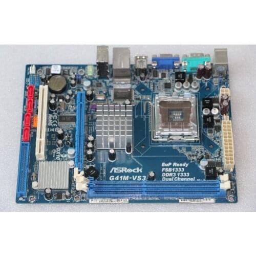 For ASRock G41M-VS3 Original Used Desktop Motherboard G41M G41 Socket LGA 775 DDR3 Micro-ATX On Sale