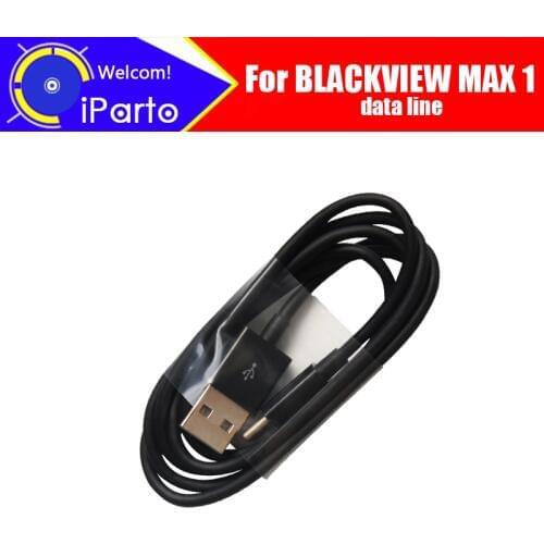 BLACKVIEW MAX 1 Cable 100% Original Official Micro USB Charger Cable USB Data cable phone charger Data line For MAX 1 Phone