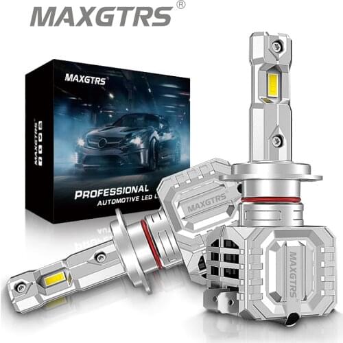 MAXGTRS Car Lights H7 LED Headlamp 20000LM 90W for Car led Headlight Bulb H11 H4 H8 9005 9006 HB3 HB4 CSP Turbo LED Bulbs