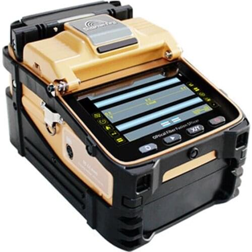 New Model AI-8C Update from AI-8 Signal Optical Fiber Fusion Splicer Fire Automatic Intelligent FTTH Optic Fiber Welding Splicin