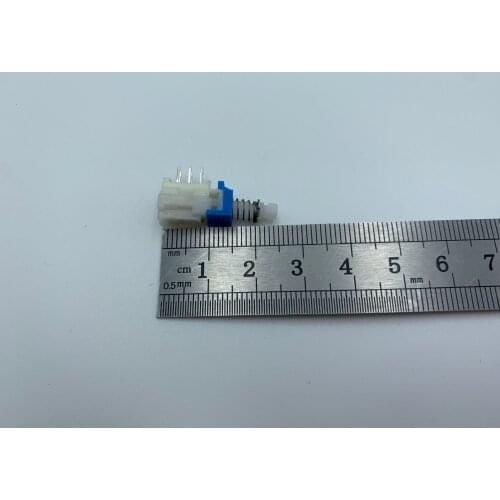 1pcs For ALPS self locking switch SPUJ190900 with lock 6 feet horizontal button switch double Road 6 foot