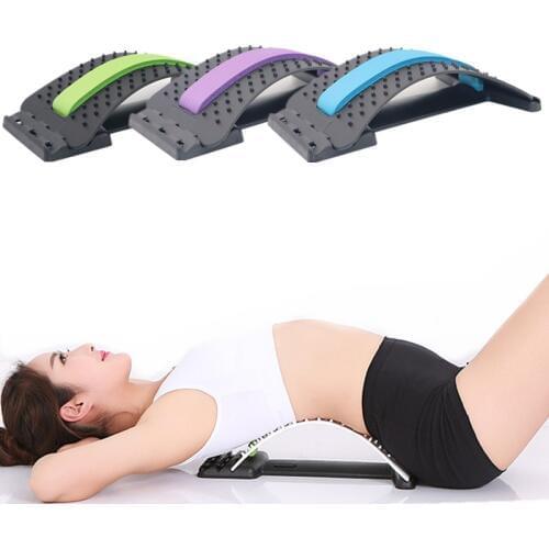 Lumbar Protrusion Traction Device Waist Strain Pain Relief Massager Spine Orthopaedic Instrument