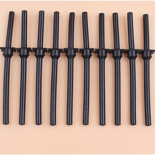10Pcs/lot Oil Hose Pipes Line 25cc 2500 Chinese Chainsaw 2-Cycle Small Chain Saws Replacement Rubber Tube