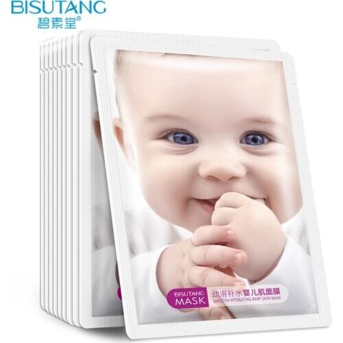 3pcs Baby Muscle Boric Acid Moisturizing Mask Skin Care Water To Tighten The Skin Silk Face Mask Beauty Mask Liquid