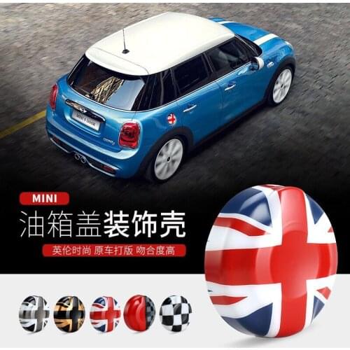 ABS Union Jack Flag Fuel Tank Cap Cover Sticker Case Decoration For BMW MINI Cooper S 2.0T F54 F55 F56 Car Styling Accessories