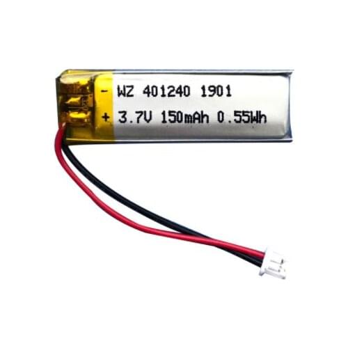 Manufacturer approved 401240 3.7V 150MAH cleansing instrument smart wearable point reading pen smart translator battery