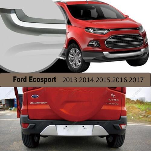 Auto Bumper Protector Guard Skid Plate For Ford Ecosport 2013.2014.2015.2016.2017 Brand New ABS Front+Rear Car Accessories