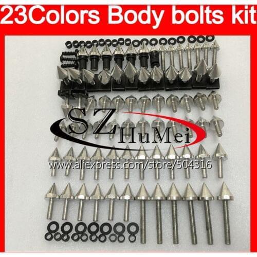 Fairing bolts full screw kit For SUZUKI GSXR1000 09 10 11 12 GSXR 1000 GSX R1000 K9 2009 2010 2012 Windscreen bolt screws Nuts