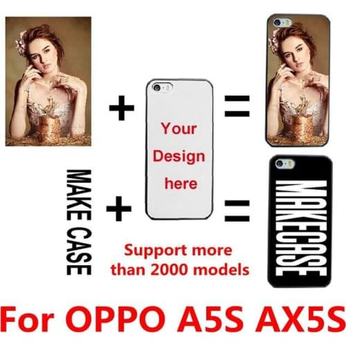 DIY Personalized custom photo name Customize printing your design cover case for OPPO A5S AX5S