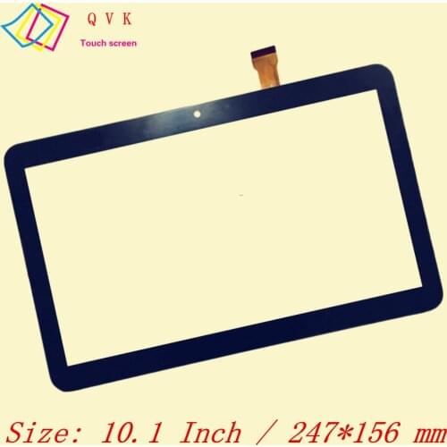 Black 10.1 Inch for RoverPad Tesla Q10 3G Capacitive touch screen panel repair replacement spare parts free shipping