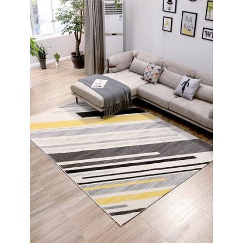 Carpet Living Room Imported Nordic Geometric Sofa Coffee Table Pad Home Modern Minimalist Bedroom Full Bed Bed Blanket