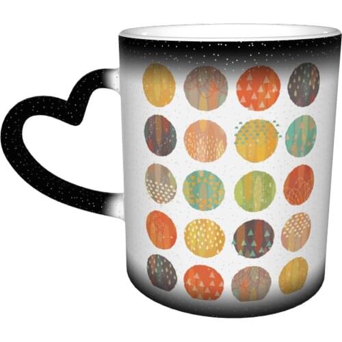Solar Mug Color Changing Cheap Mug Fashion Ceramic Cafe Cups