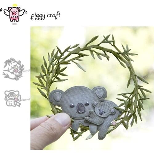 Piggy Craft metal cutting dies cut die mold Bamboo circle sydney Scrapbook paper craft knife mould blade punch stencils dies