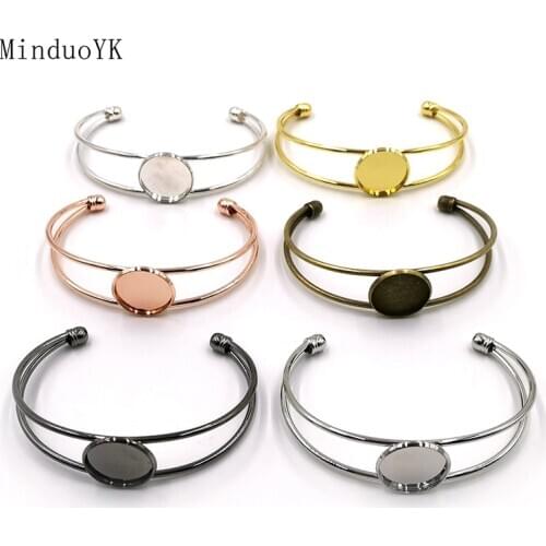 MinduoYK Rigid Bracelets