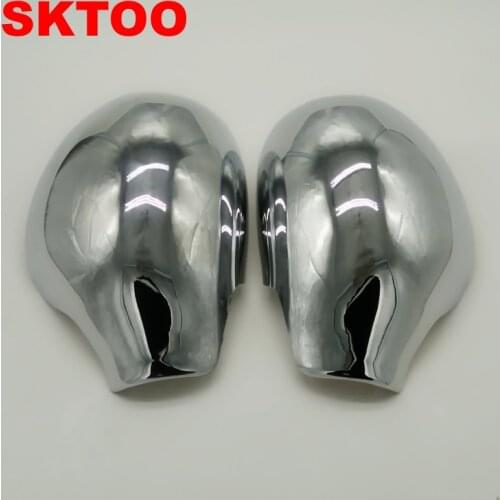 For Peugeot 206 1998 On 206cc 206 For Citroen C3 2002-2008 Rear View Side Mirror Trim covers Chrome Moulding