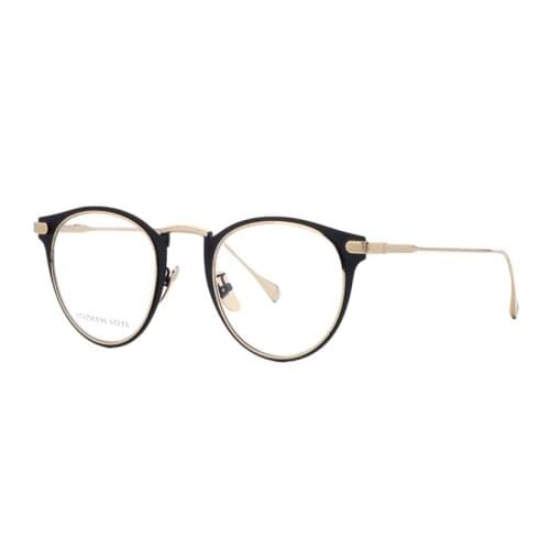 Stainless Steel Eyeglasses Frames Vintage Men Optical Eyewear Clear Lens Computer Prescription Myopia Glasses for Women