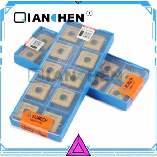 Original KORLOY SNMG190612-GR NC3030 (10pcs/lot) Cutting Tools Insert External Turning Tool Hard Alloy Ashley