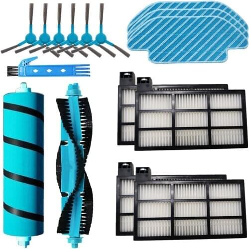 Main Brush Hepa Filter For Cecotec Conga 4090 Accessories For Robot Vacuum Cleaner Side Brush Mops Replacement Parts Conga 4090