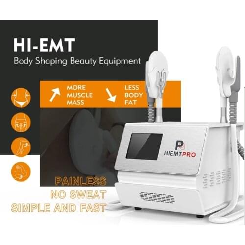 2021 New Popular Body Shaping abs Training HIEMT Emslim Tesla Scultpor Slim Beauty EMS Muscle Stimulator