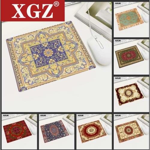 XGZ Russia Free Shipping Hot Sale Lowest Price Small Size Rubber Mouse Pad Persian Carpet Home Office PC Laptop MousePad Mats