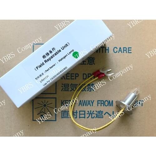 Compatible Halogen lamp Bulb For Dirui CS-T240 CS-T300 CS300 CS400 CS600 CS800 CS1200 CS1300 12V20W 12V 20W