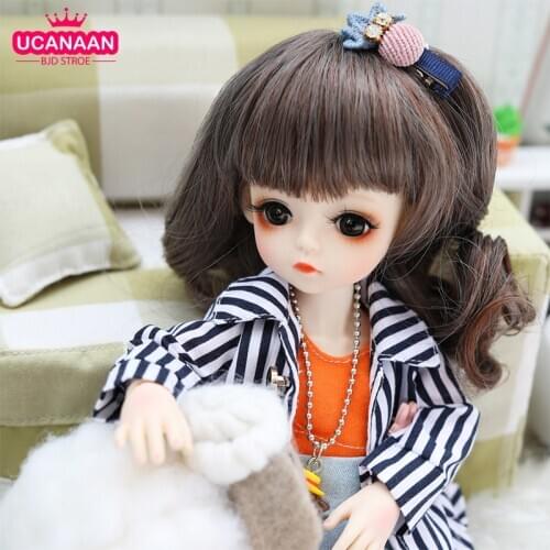 1/6 BJD 30CM SD Dolls 18 Ball Joints Doll With Outfits Clothes Best Gifts For Girls Handmade Beauty Toy For Collection