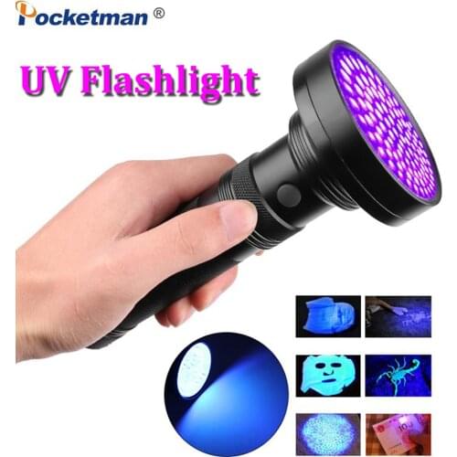 100LED 21LED 12LED UV Flashlight UV Light Purple Light Flashlights UV Torch for Dog/Cat Pet Urine Detector,Dry Stains,Bed Bug