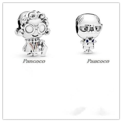 925 Sterling Silver Charm Alice in Wonderland Cheshire Cat Charm Bead Fit Women Pandora Bracelet & Necklace Diy Jewelry