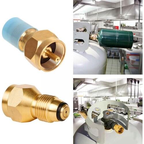 1pc Propane Refill Adapter Lp Gas Cylinder Tank Coupler Camping Hunt Propane Gas Connector Heater Refill Lp For Valve Outdo G3H8