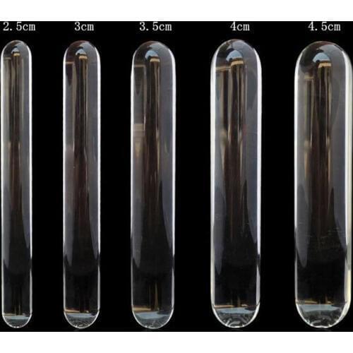 1PCS Crylinder Pyrex Glass Dildo Big Huge Lage Glassware Penis Crystal Anal Plug Sex Toys Anal Masturbation Sex Products for Men