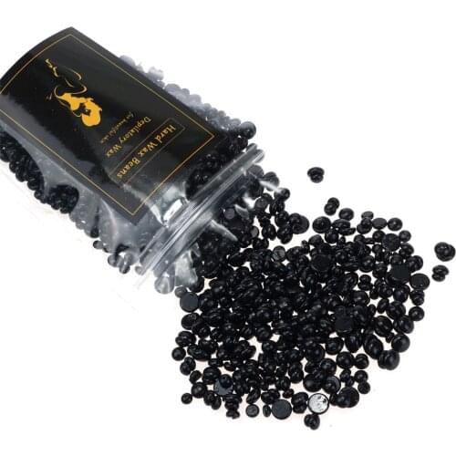 1 Bag Chamomile Flavor No Strip Depilatory Hard Wax Beans Hot Film Pellet Waxing Bikini Hair Removal 100g EF