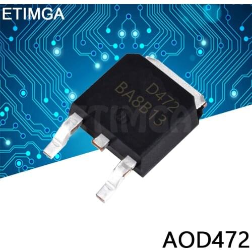10PCS/LOT AOD472 D472 TO-252 Transistor SMD SOT-252
