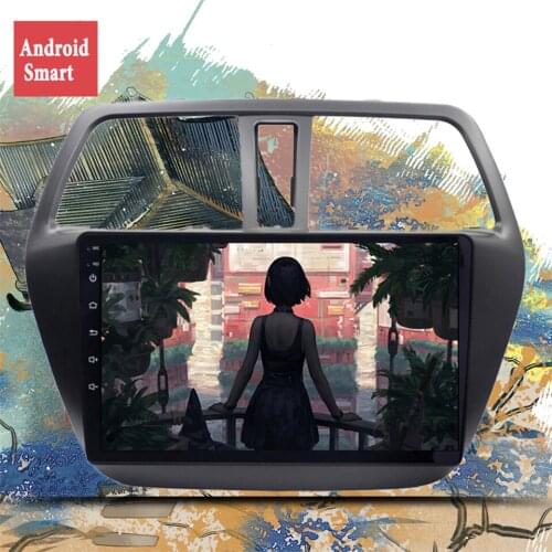 2 din Android 10 car dvd 2.5D HD 9" car GPS navigation radio multimedia player stereo for For Suzuki SX4 2 S-Cross 2012 - 2016