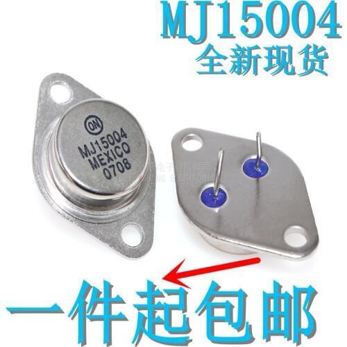 5pcs/lot Mj15004 Mj15004g 15004g Gold Seal to-3 Audio Amplifier Matching Tube Mj15003g Brand New