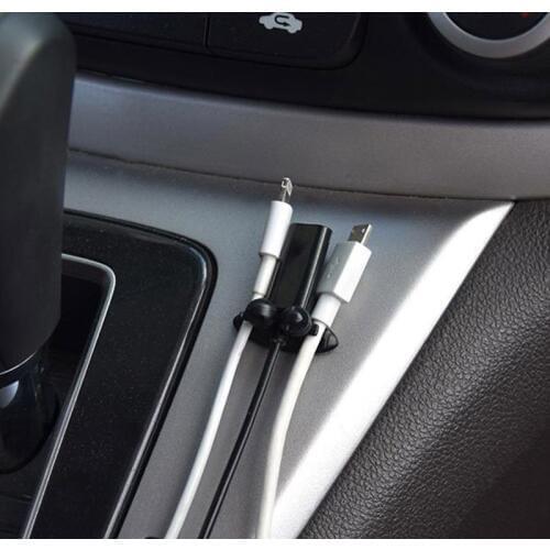 8 pieces/carriage cable clip USB cable clip for Opel Astra VAUXHALL MOKKA Ford Focus Fusion Escort Kuga Ecosport Buick Regal