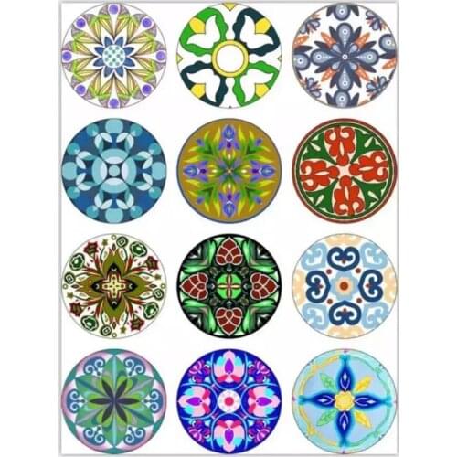 DIY Snap Accessories Jewelry Floral Pattern Fit For 18MM Snap Button Jewelry Charm Bracelet&Necklace