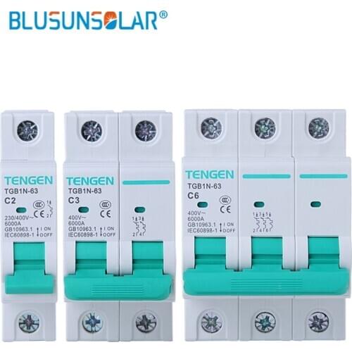 IP/2P/3P/4Pwholesale Air switch power 32A/63A AC 230V 440V Circuit breaker