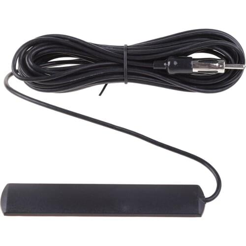 ANT-309 Car FM Radio Hidden Antenna Patch Signal Booster 5-Meter Length Electronic Stereo Amplifier Windscreen Aerial