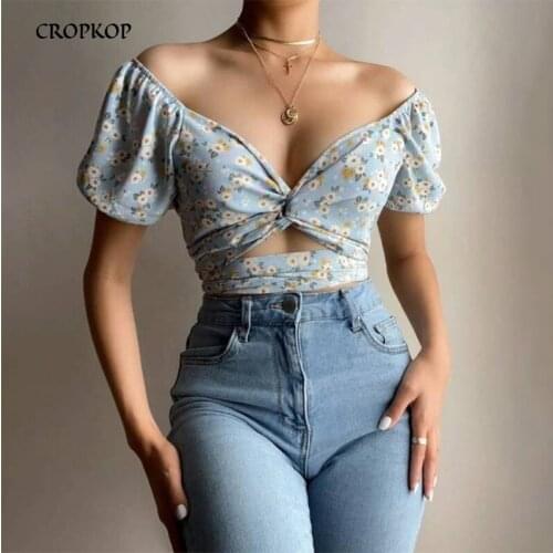 Женские футболки с принтом CROPKOP China At AliExpress